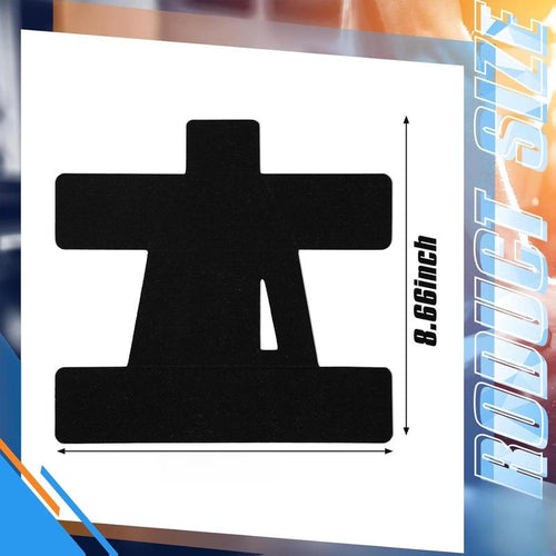 10 Count Kinesiology Tape for Shoulder Pain Relief Pre Cut Sports Waterproof Breathable Enhance Elastic Kinesiology Athletic Tape for Shoulder Support and Muscle Baseball Sports(Black)