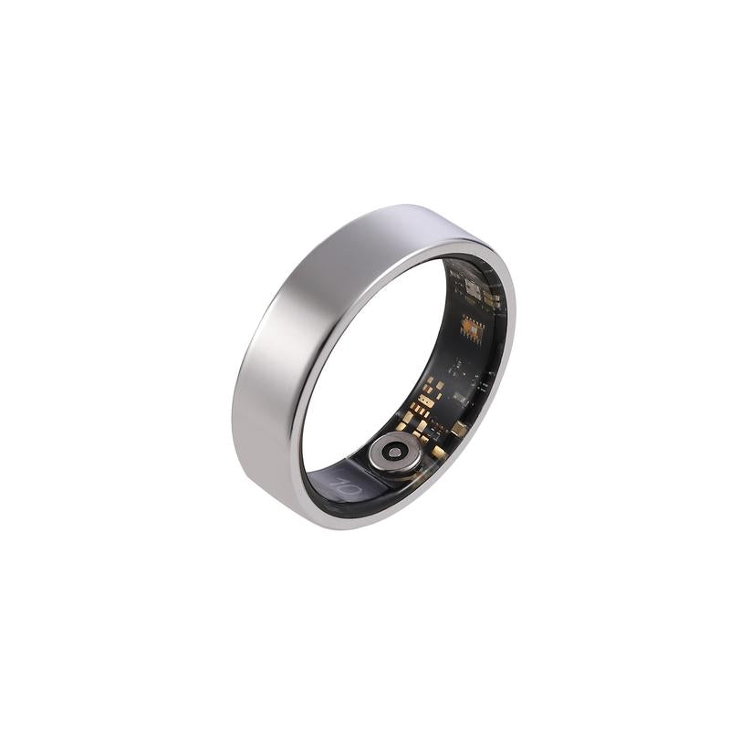 Smartcloud Innov Smart Ring R02 IP68 Waterproof Wearable Fitness Trackers for Women Men Couple Gift